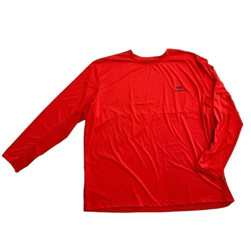 Bassdash tangerine orange quick dry fishing shirt 4XL NWOT